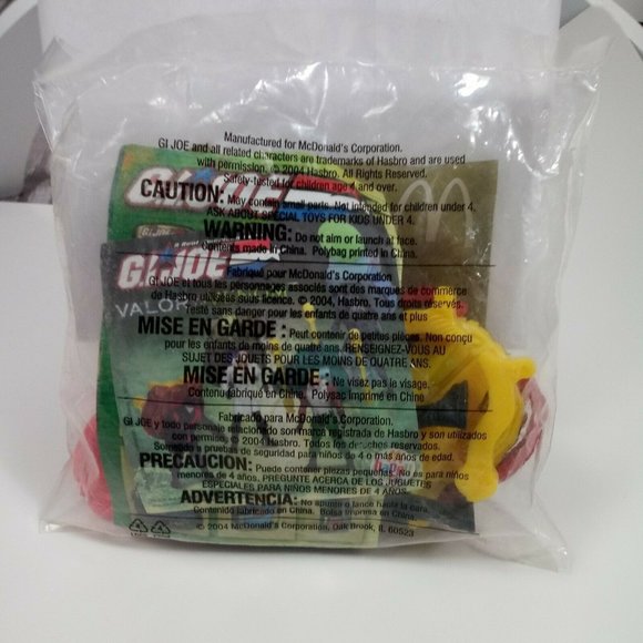 McDonald's NEW G.I. Joe Cobra Commander Happy Meal Toy - Picture 4 of 12